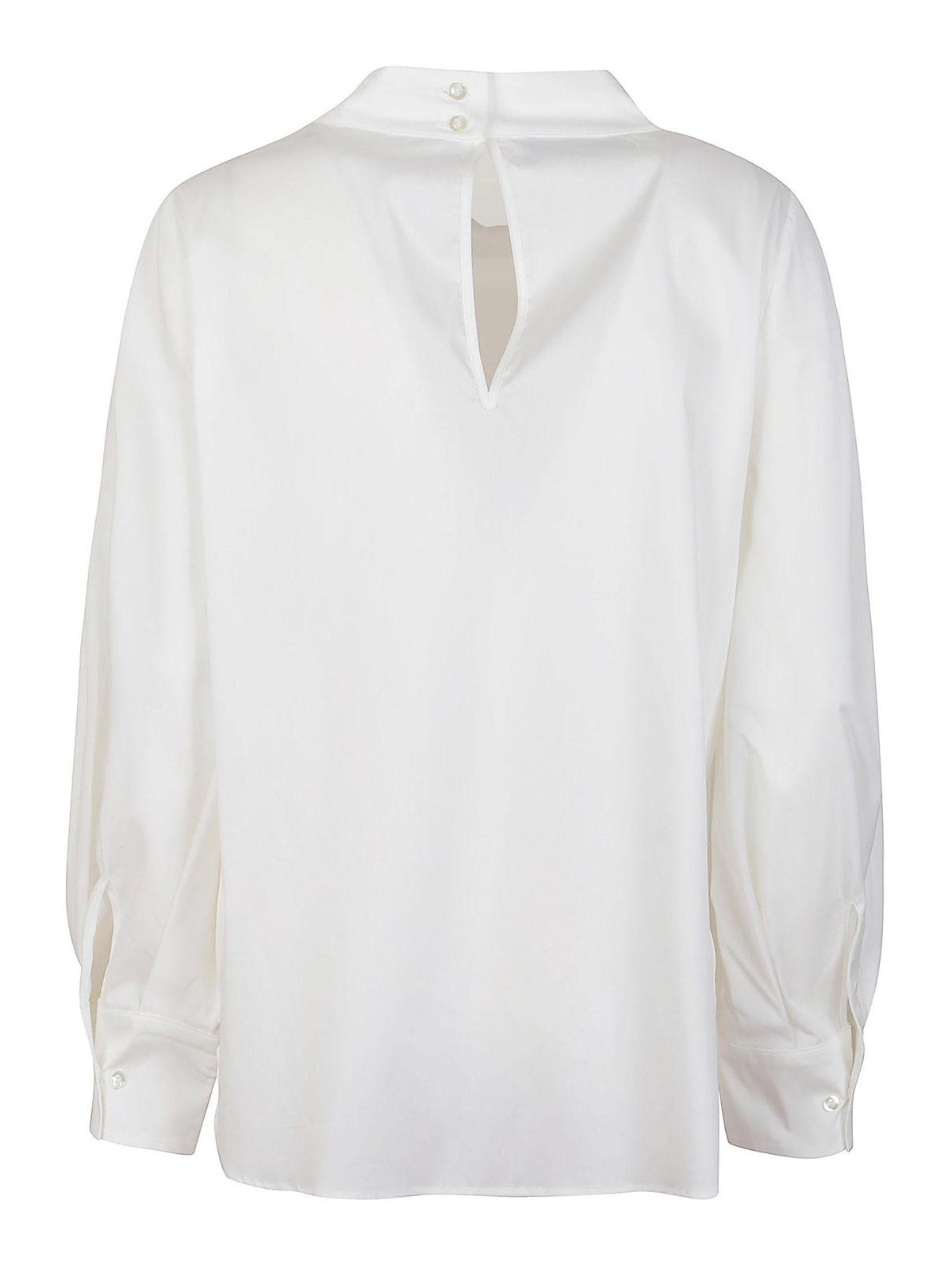 Shop Revertissu Cassandra Shirt In White