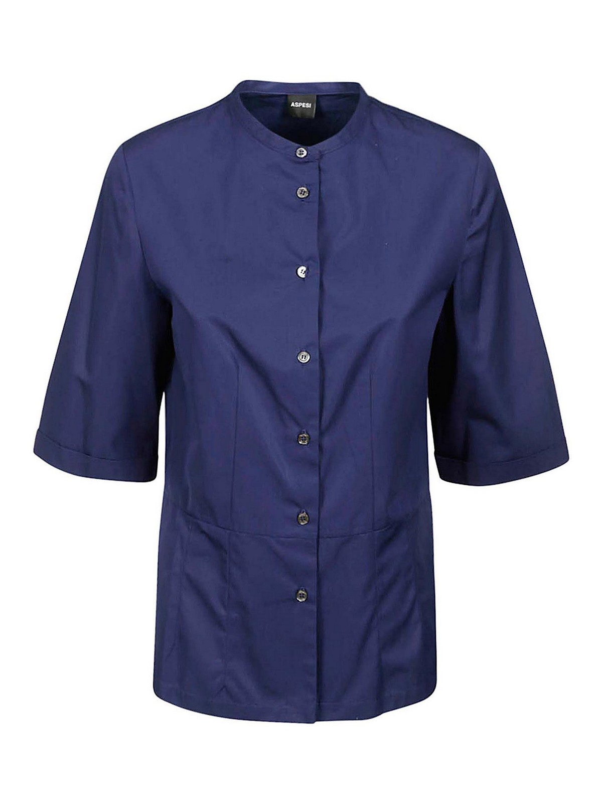 Shop Aspesi Camisa - Azul Oscuro In Dark Blue