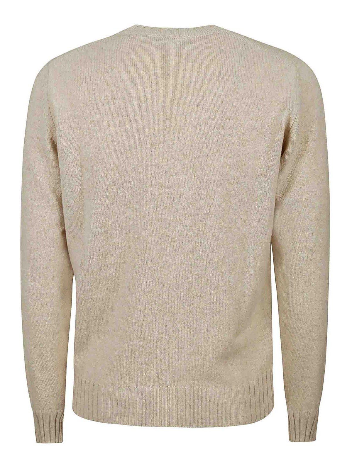 Shop Filippo De Laurentiis Cashmere Wool Pullover In Beis Claro