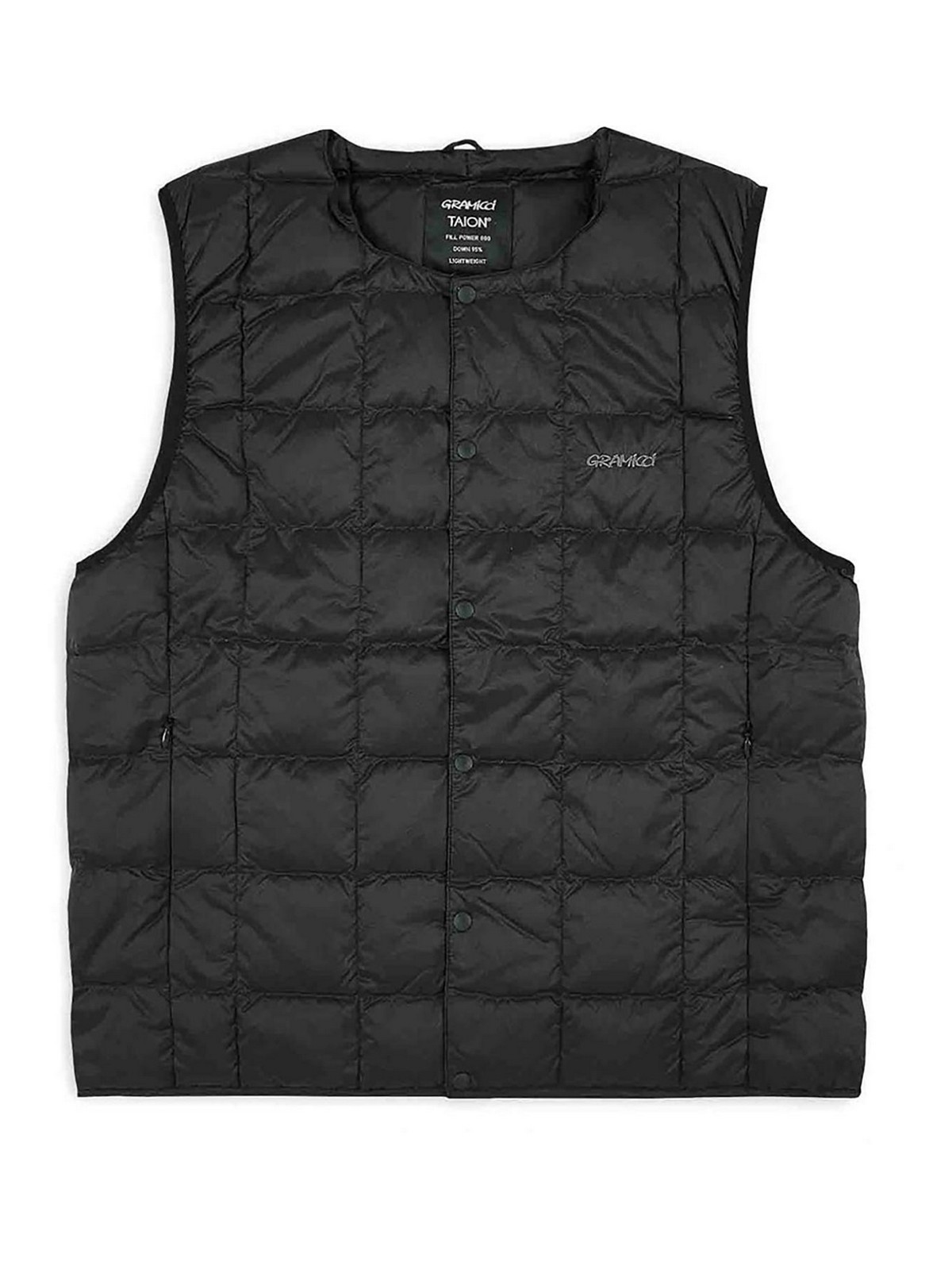Shop Gramicci Inner Down Vest In Black