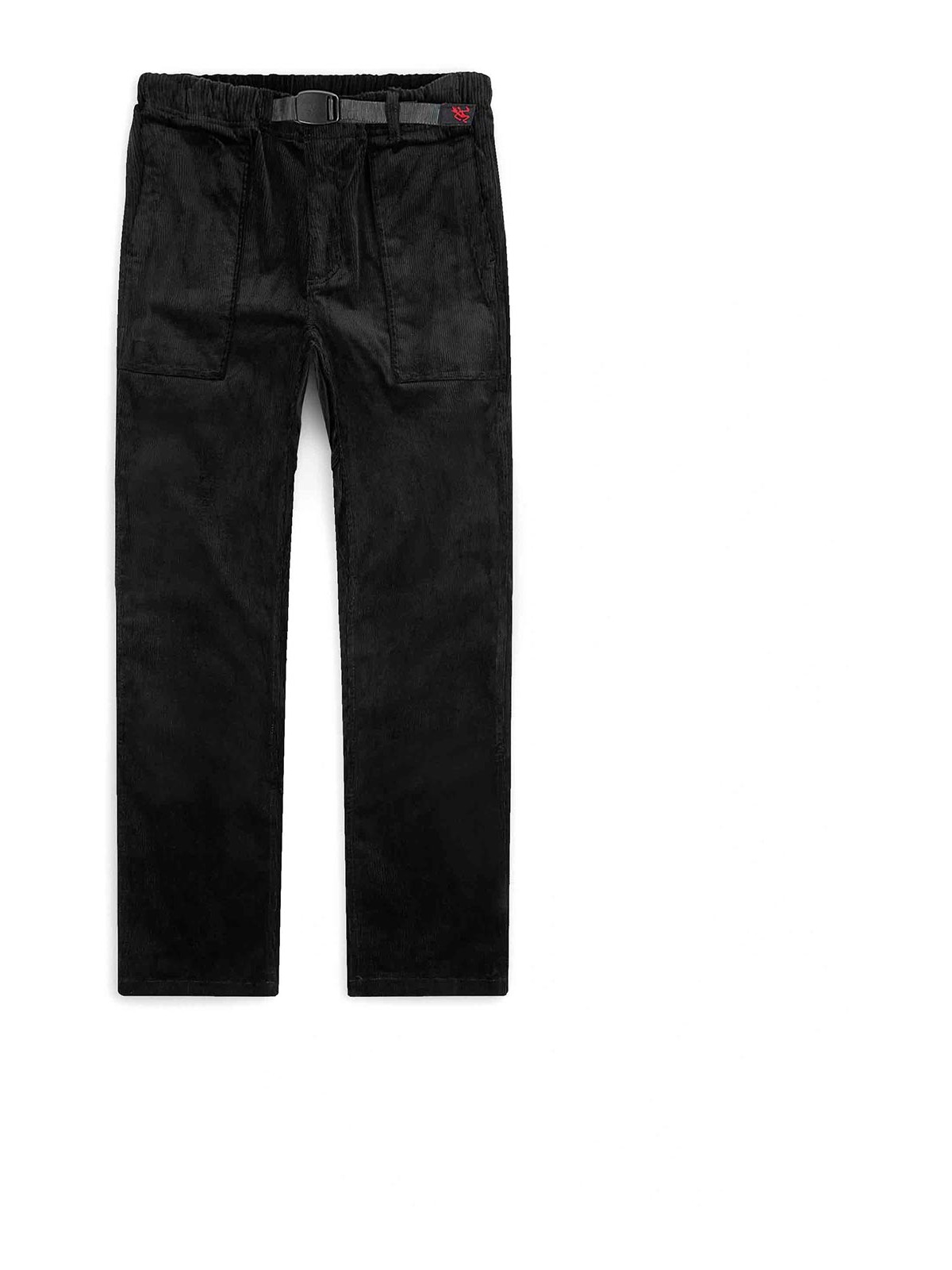Shop Gramicci Corduroy Loose Tapered Ridge Pant In Black