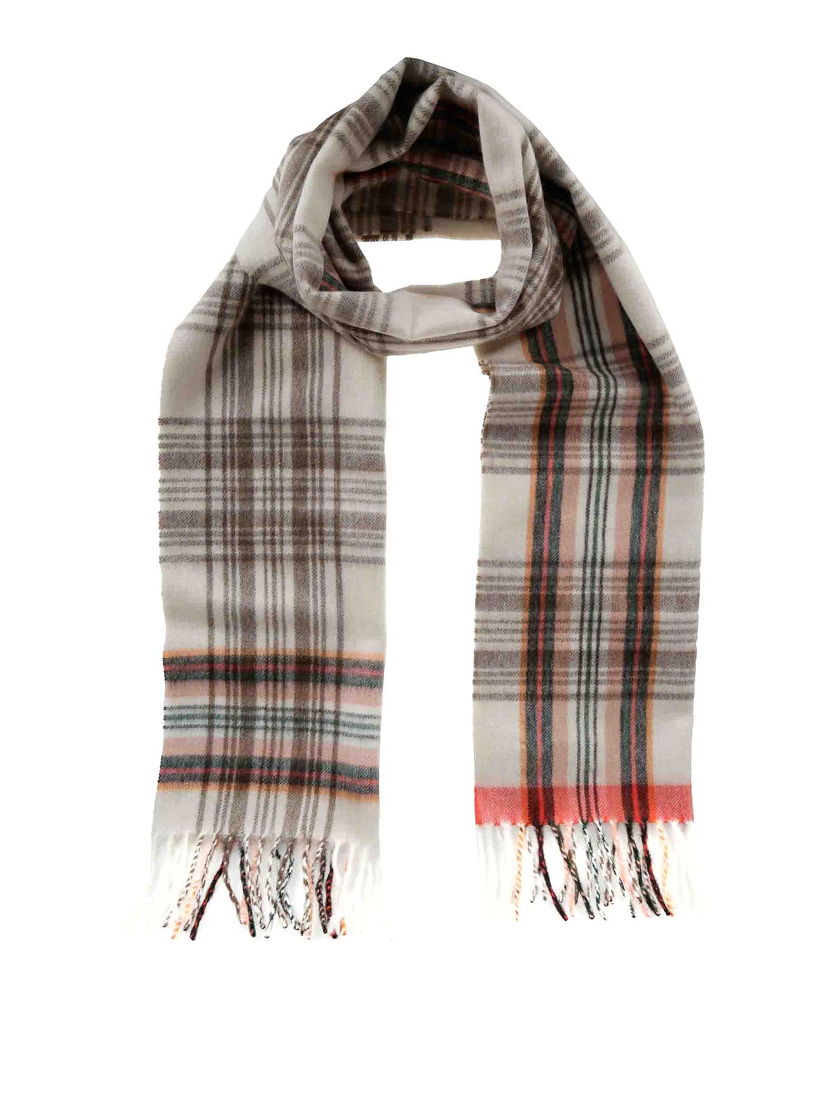 Begg X Co Patterned Scarf In Neutral