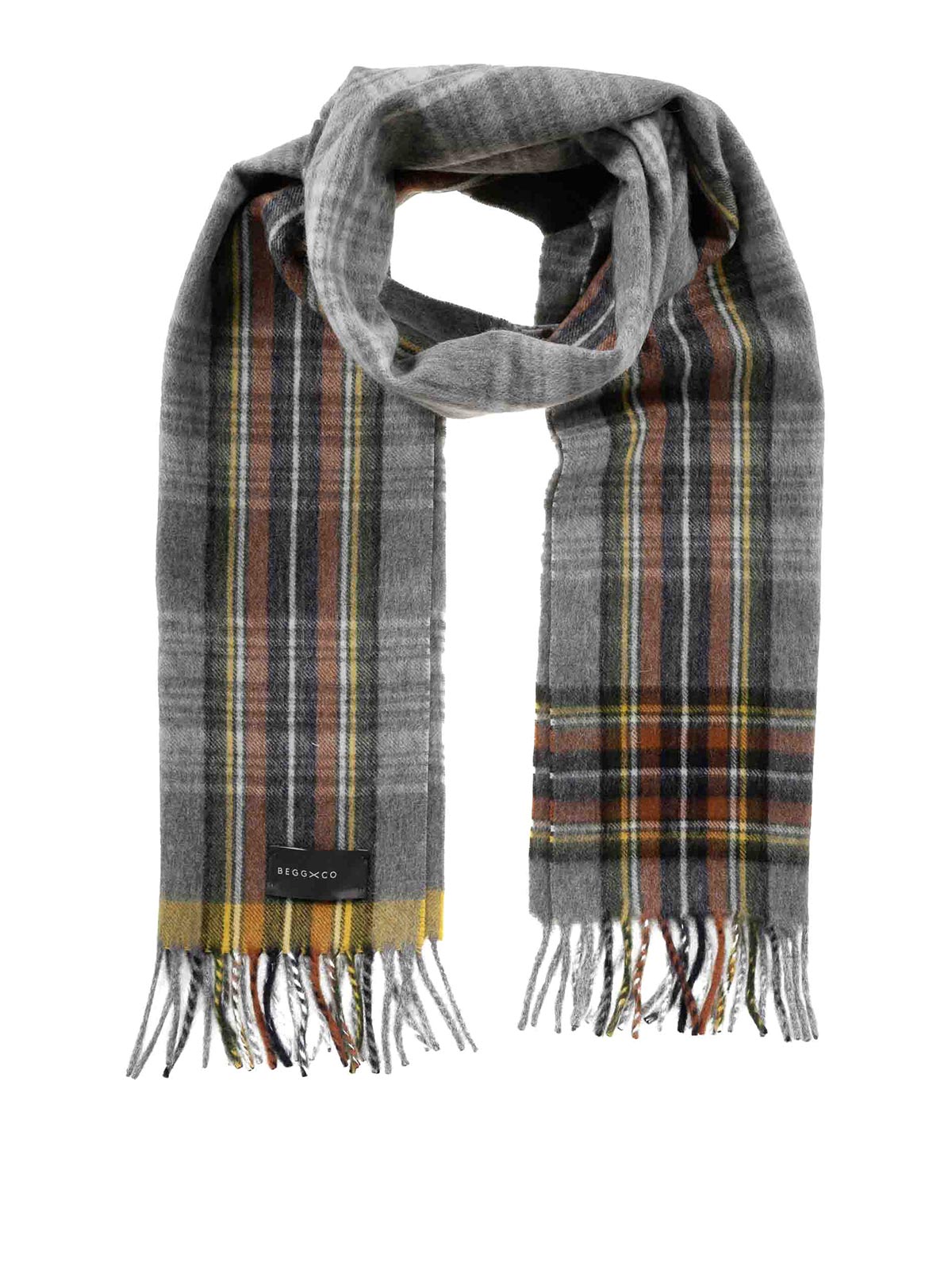 Begg X Co Patterned Scarf In Multicolour