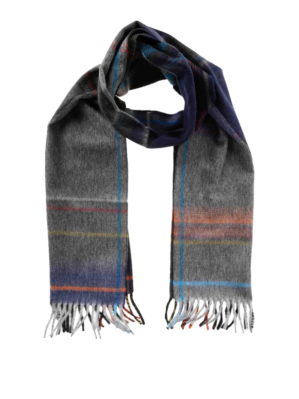 Begg X Co Wool Scarf In Light Brown