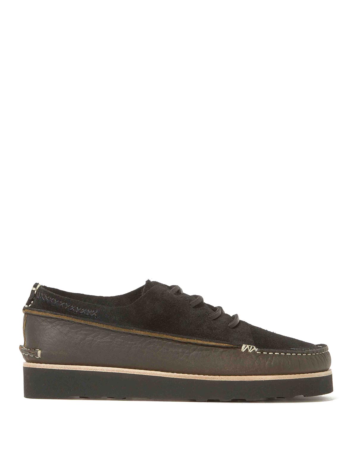 Shop Yogi Black Loafers In Light Brown