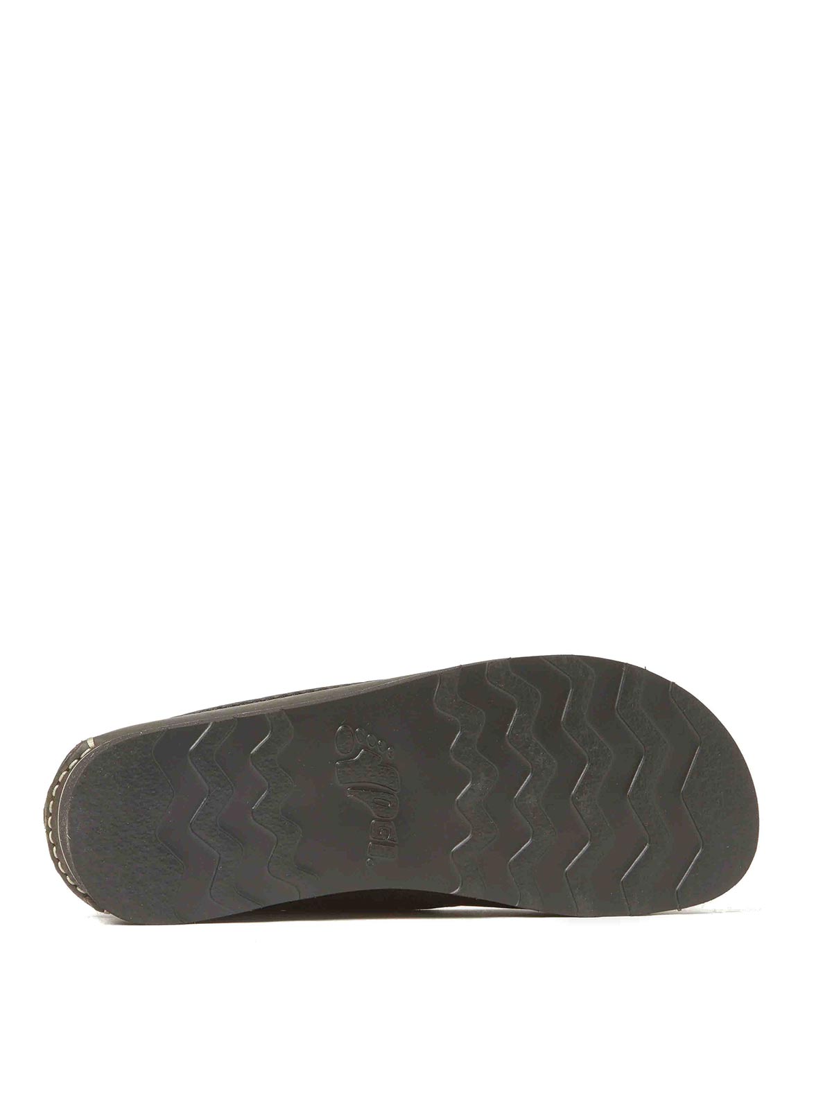 Shop Yogi Black Loafers In Light Brown