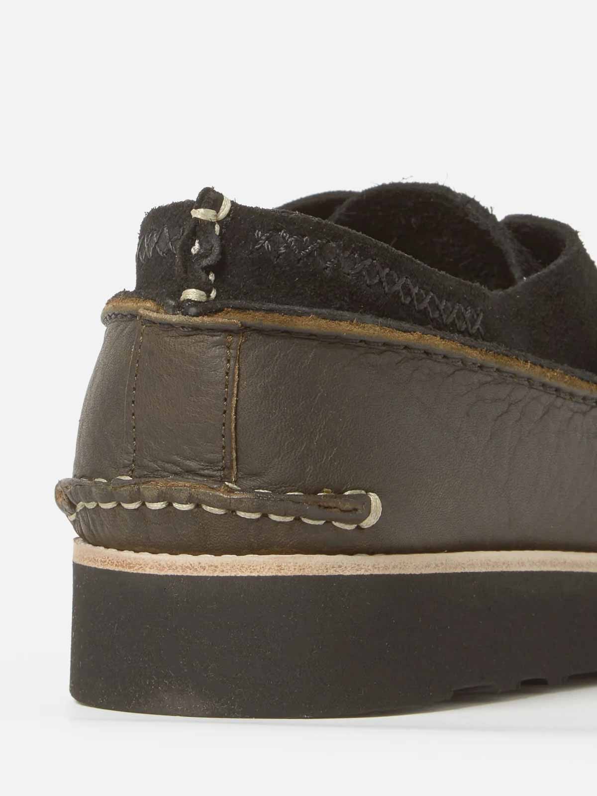 Shop Yogi Black Loafers In Light Brown
