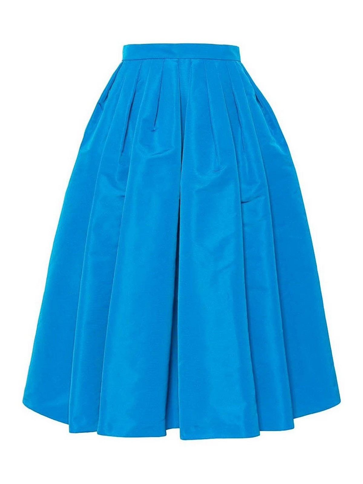 スカート ALEXANDER MCQUEEN Woman Skirt Blue 754828QMACG 4164 Alexander McQueen Denim Skirt - Women's – myCompañero