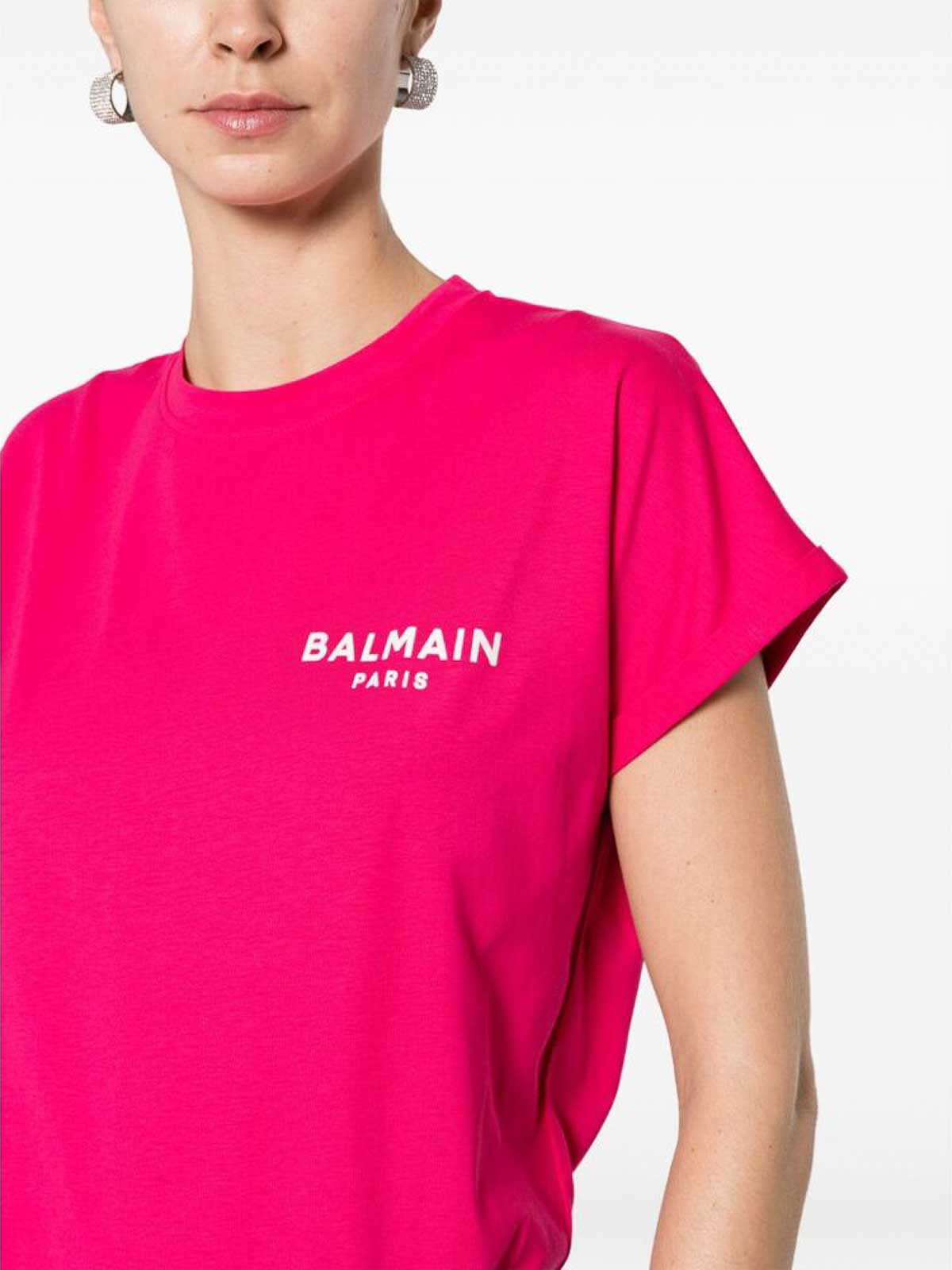 Shop Balmain Camiseta - Color Carne Y Neutral In Nude & Neutrals