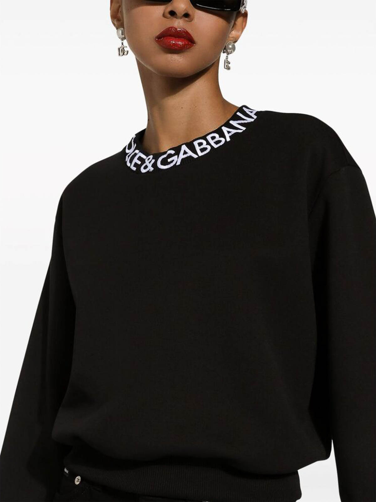 Shop Dolce & Gabbana Sudadera - Negro In Black