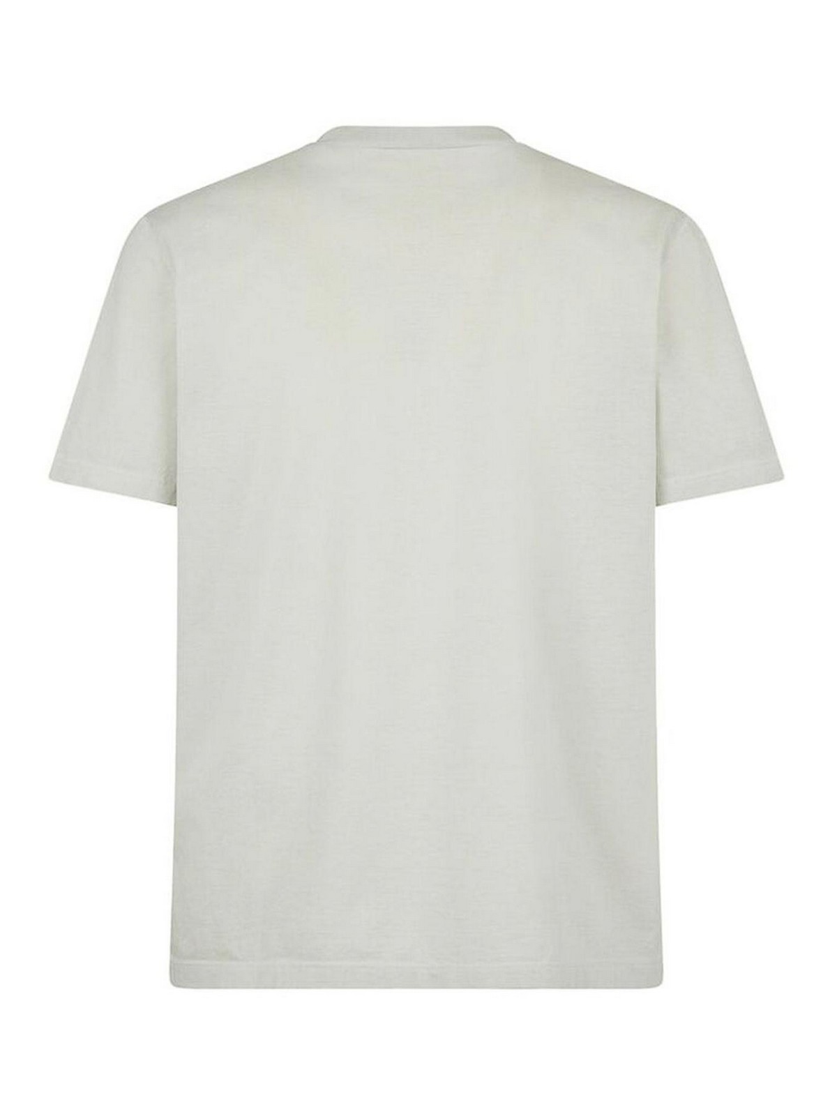 Shop Dsquared2 Graphic-print Crew-neck T-shirt In White