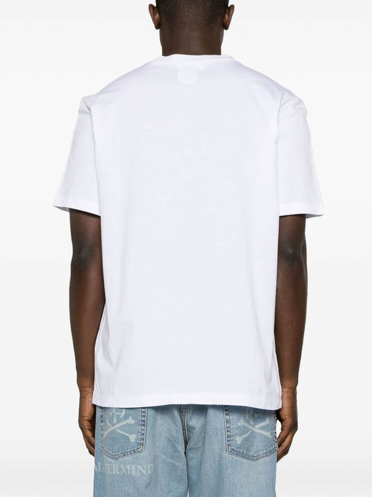 Shop Dsquared2 Crew Neck Short Sleeves T-shirt In White