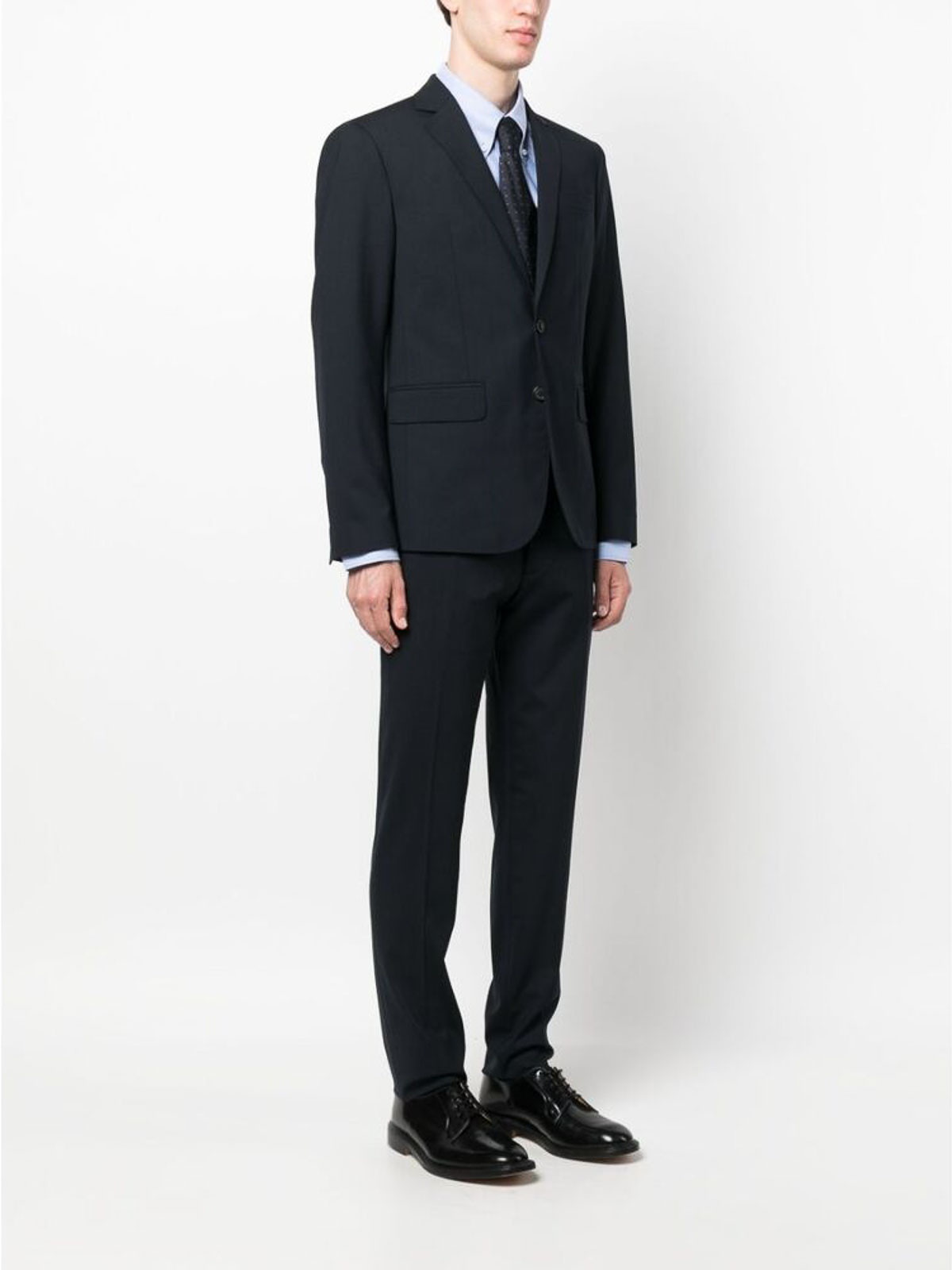 Shop Dsquared2 Single-breasted Two-piece Suit In Blue