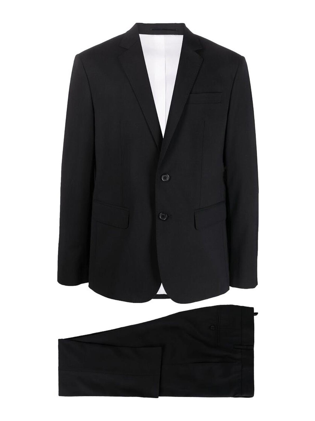 Shop Dsquared2 Single-breasted Two-piece Suit In Black