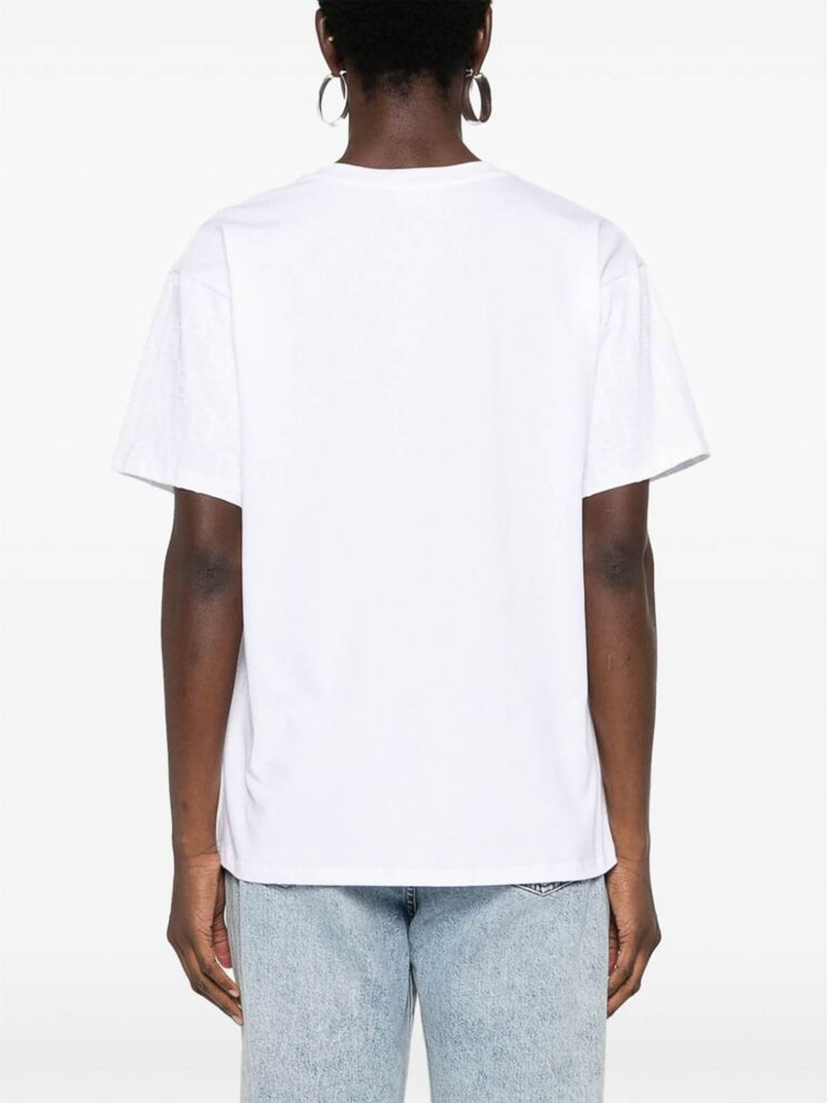 Shop Elisabetta Franchi Camiseta - Blanco In White