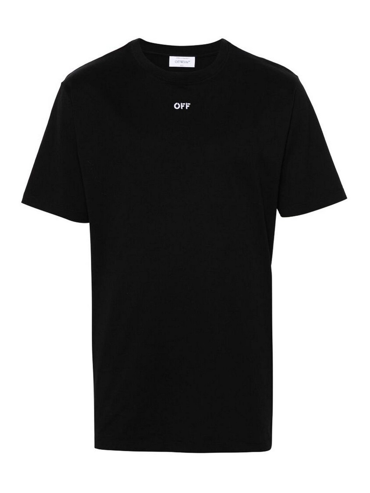 Shop Off-white Black Soft Logo T-shirt