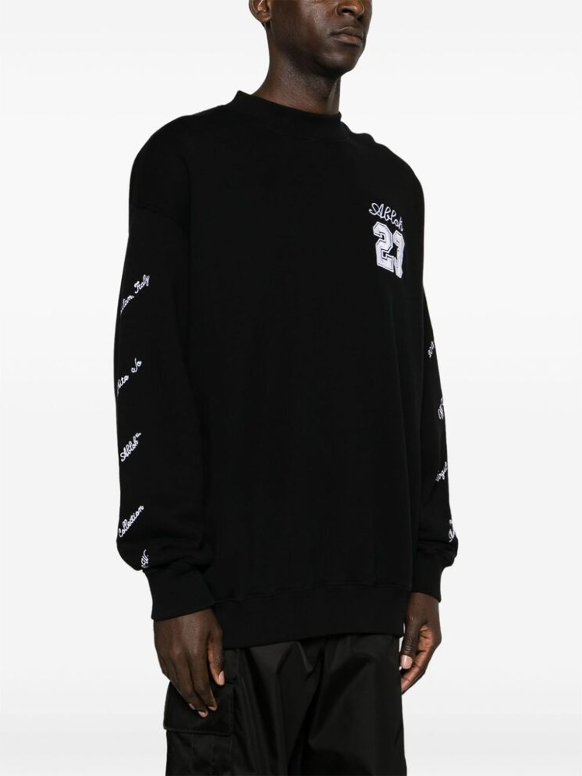 Off-White スウェットシャツ/セーター - 黒|OMBA054S24FLE0091001