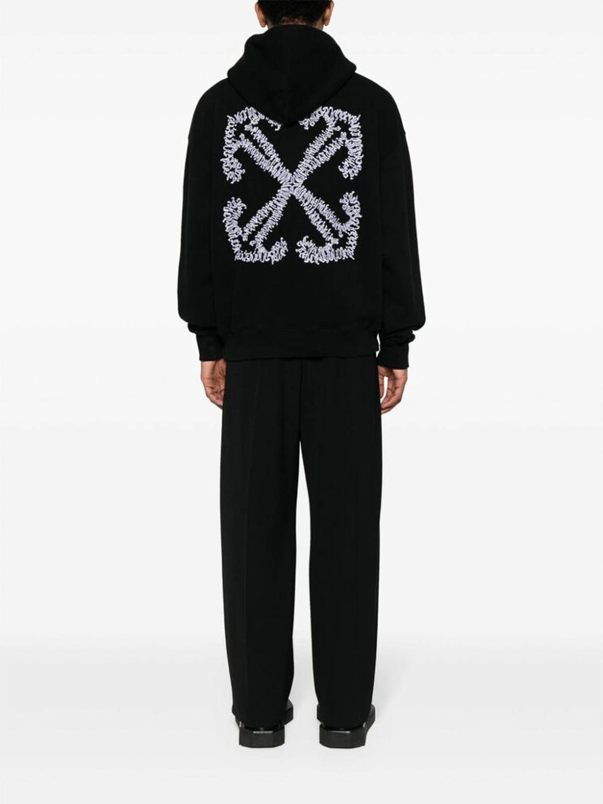 Off-White スウェットシャツ/セーター - 黒|OMBB085S24FLE0011001