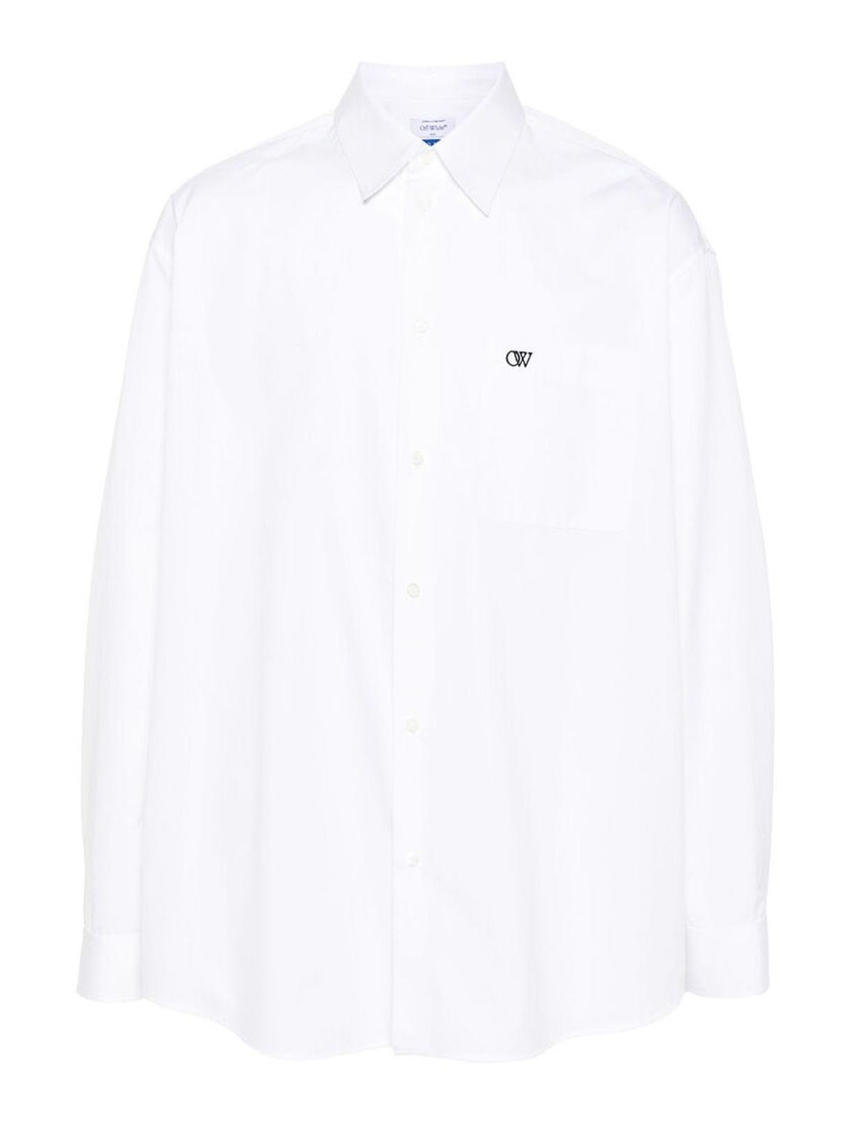 Shop Off-white White Poplin Button Shirt
