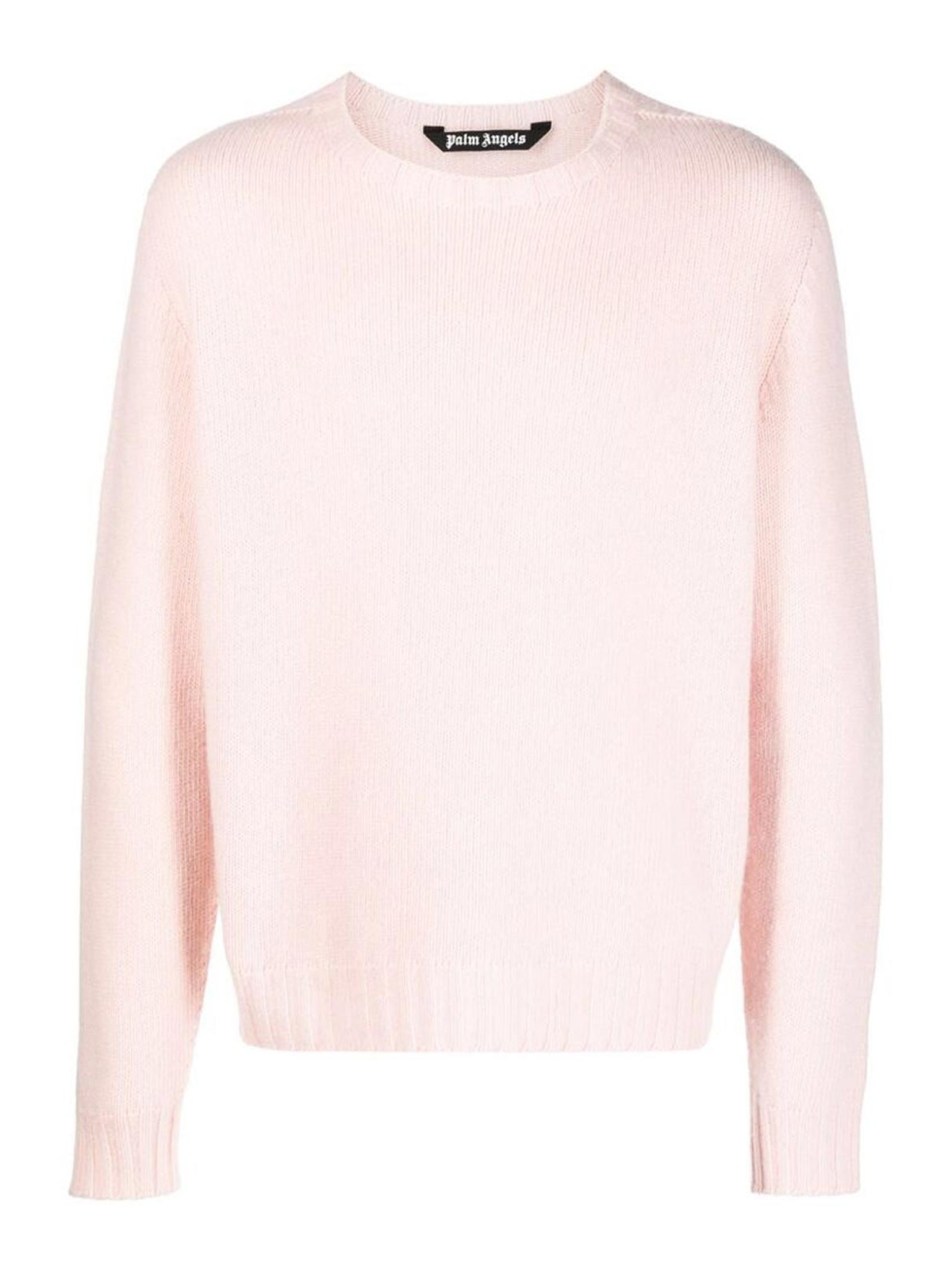 Shop Palm Angels Knit Sweater In Nude & Neutrals