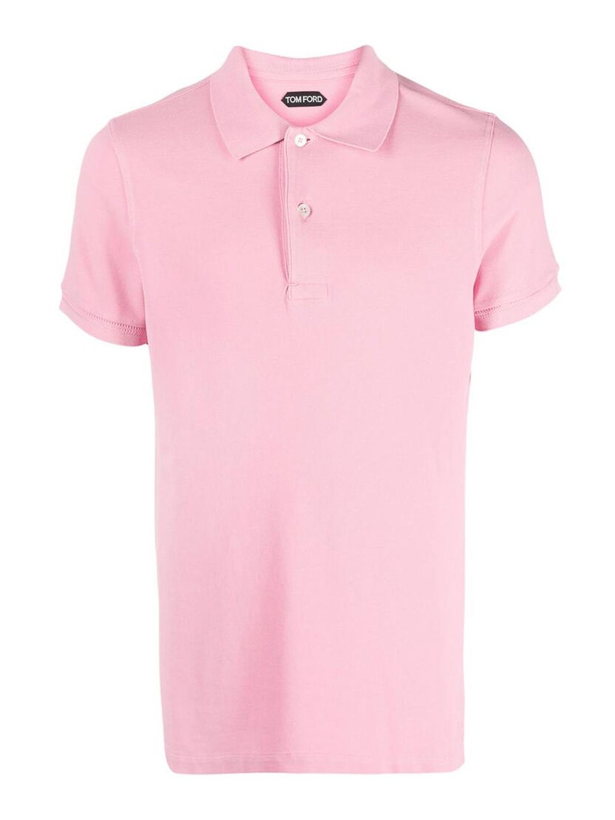 Shop Tom Ford Light Pink Polo Shirt In Nude & Neutrals