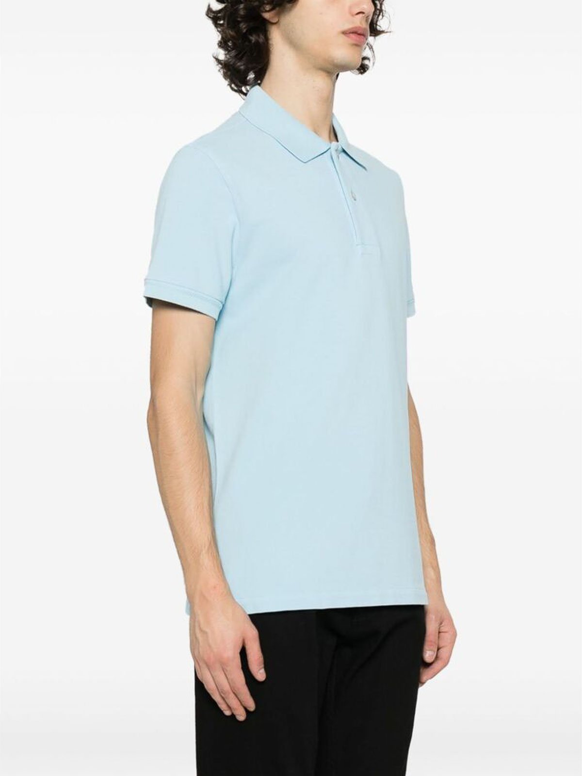 Shop Tom Ford Polo - Azul In Blue