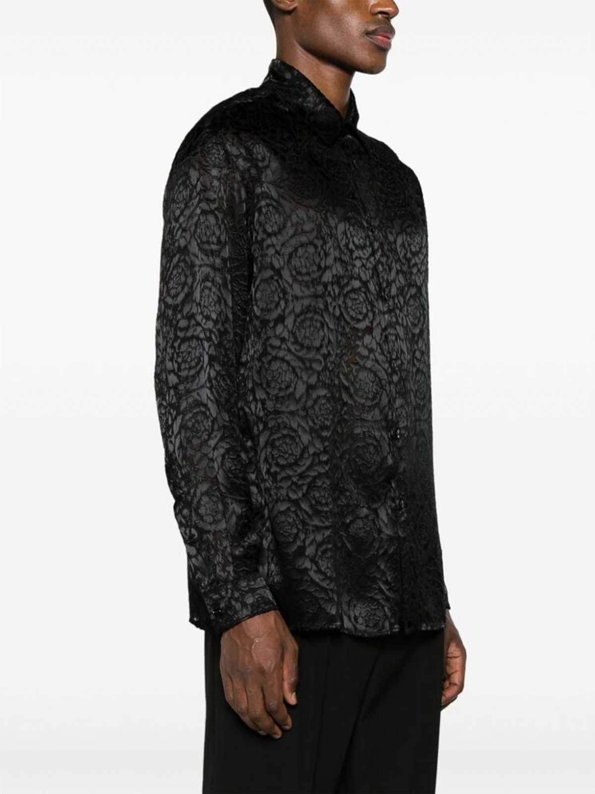 Shop Versace Camisa - Negro In Black