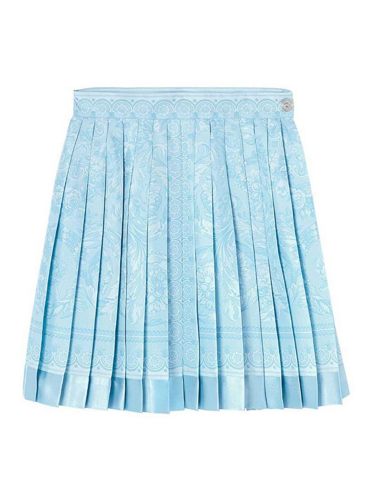 Shop Versace Minifalda - Azul In Blue