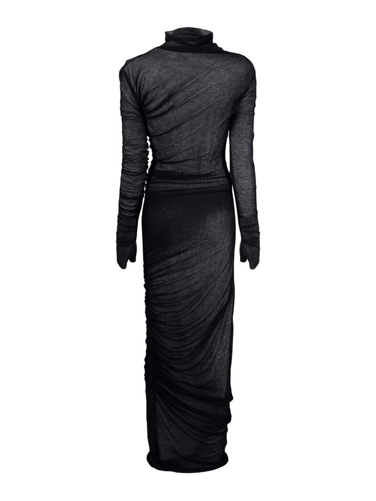 Ann Demeulemeester ロングスカート - 黒|SK15FA359099