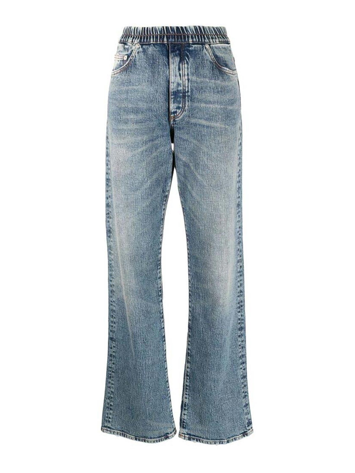 Shop Heron Preston Jeans Acampanados - Azul In Blue