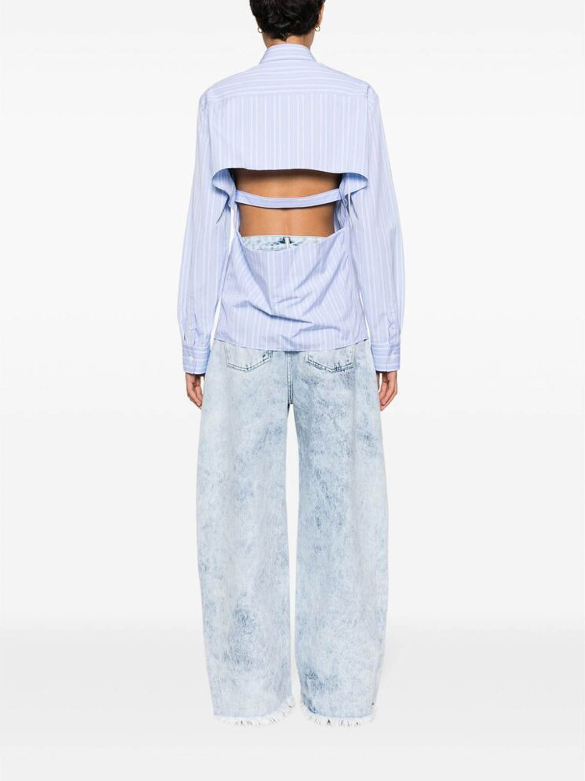 Shop Off-white Camisa - Azul In Blue