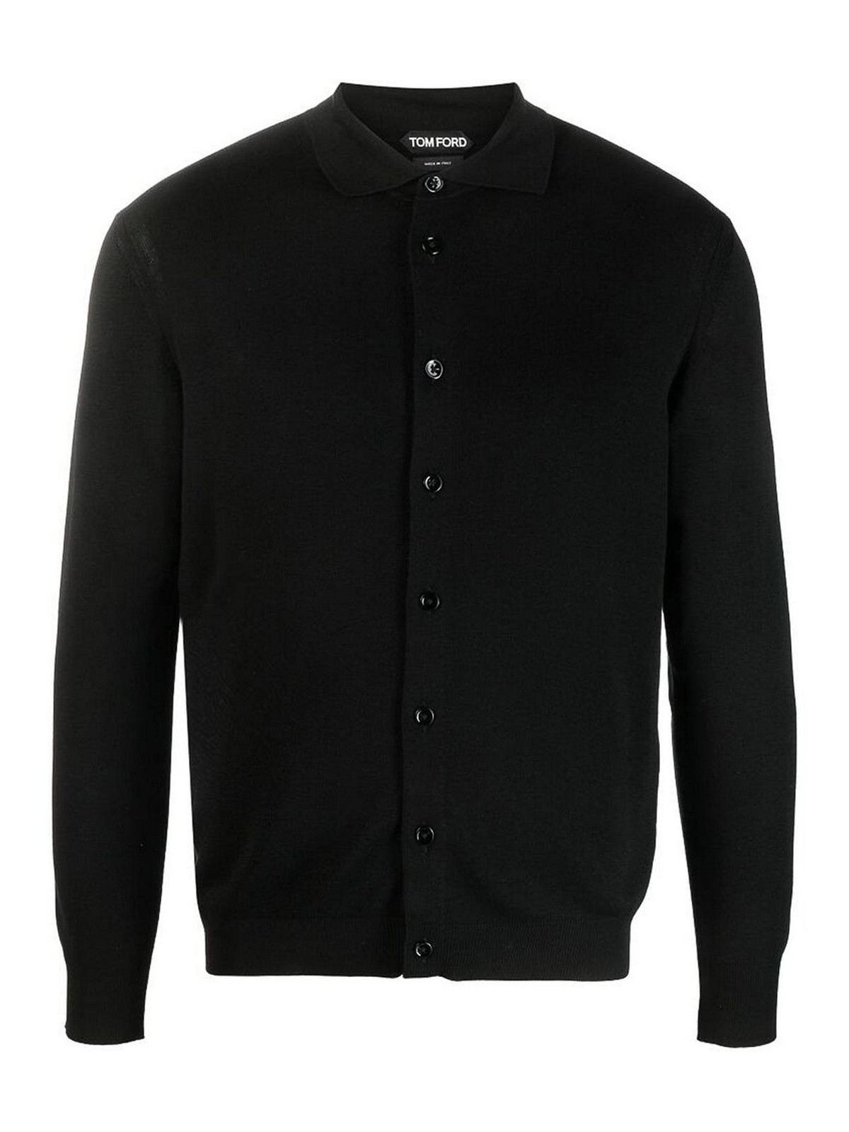 Shop Tom Ford Black Long-sleeve Shirt