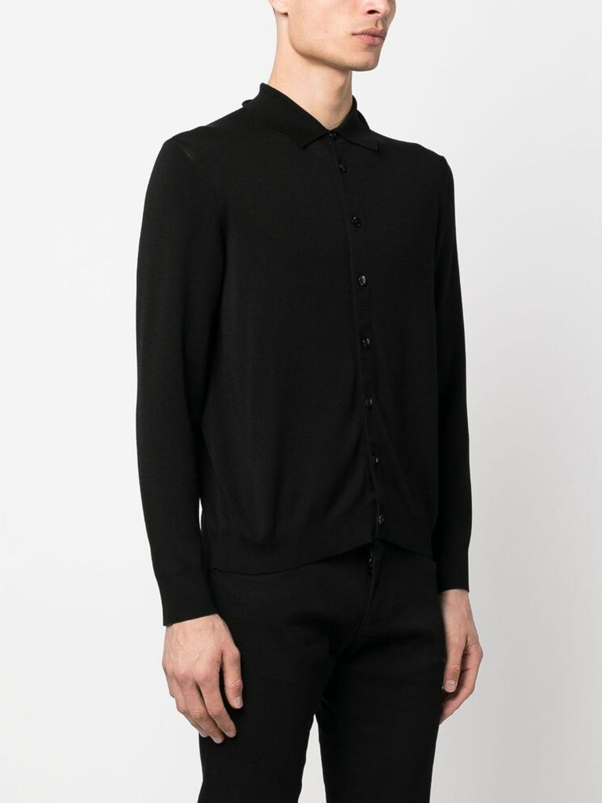 Shop Tom Ford Black Long-sleeve Shirt