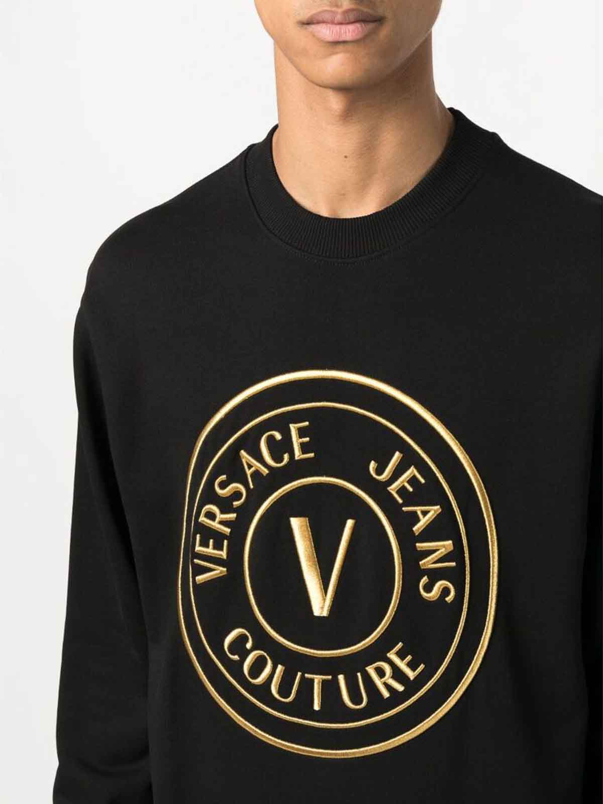 Shop Versace Jeans Couture Jeans Boot-cut - Negro In Black