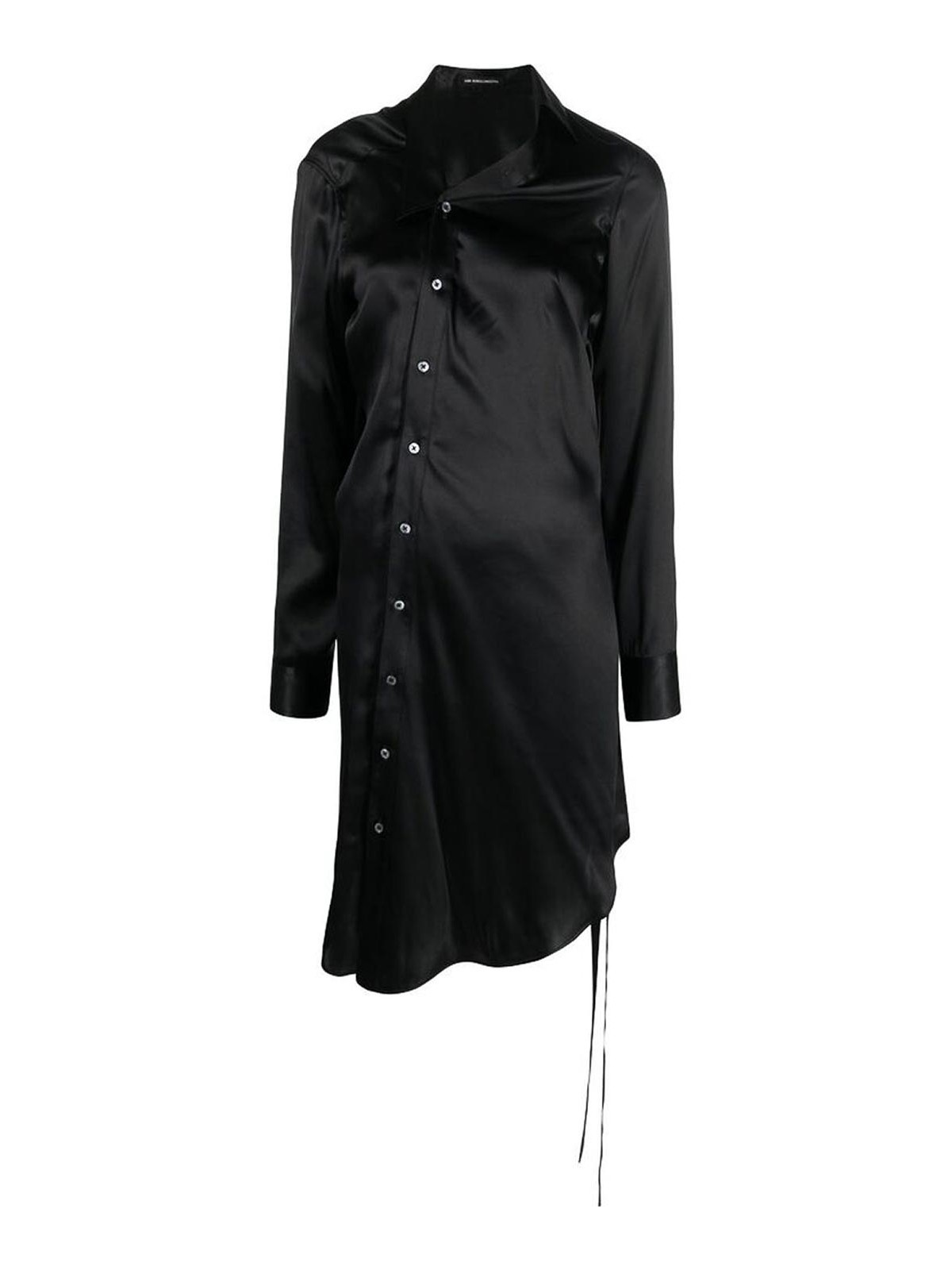 Shop Ann Demeulemeester Vestido Corto - Negro In Black