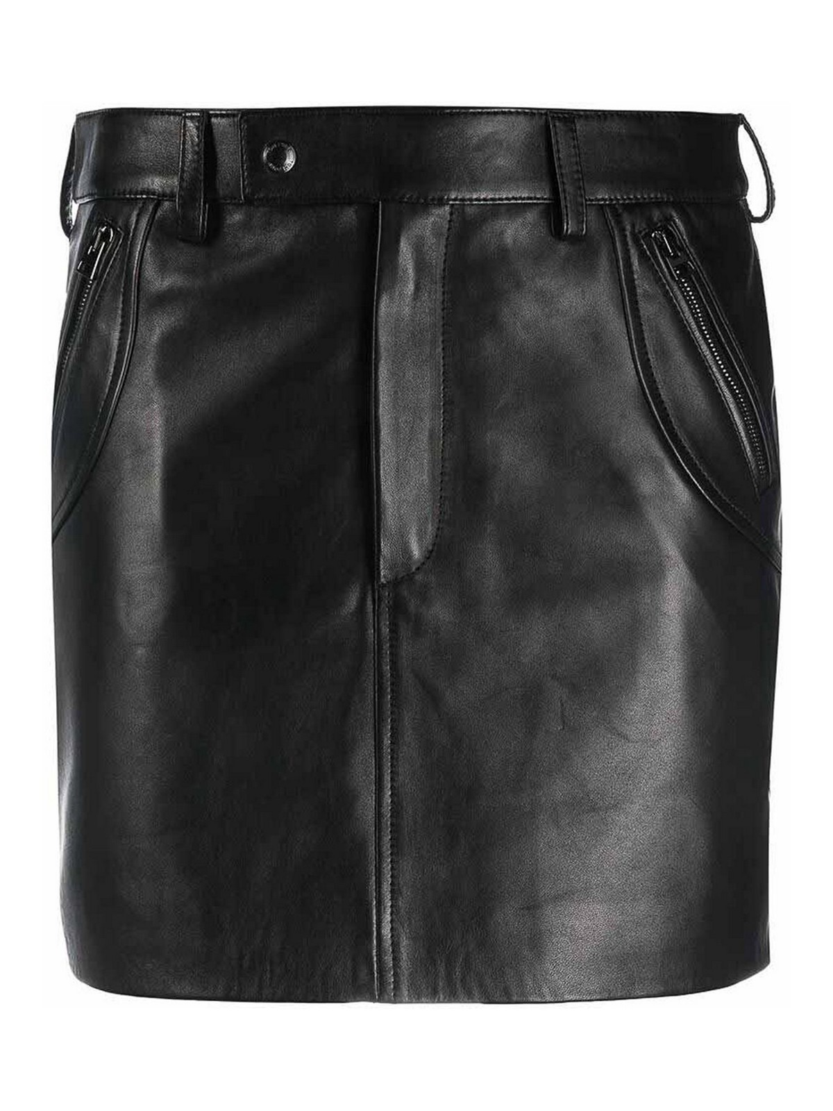 Shop Tom Ford Black High-waisted Miniskirt