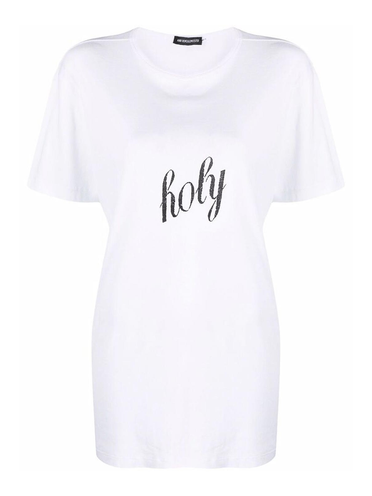 Ann Demeulemeester White Holy Graphic-print T-shirt