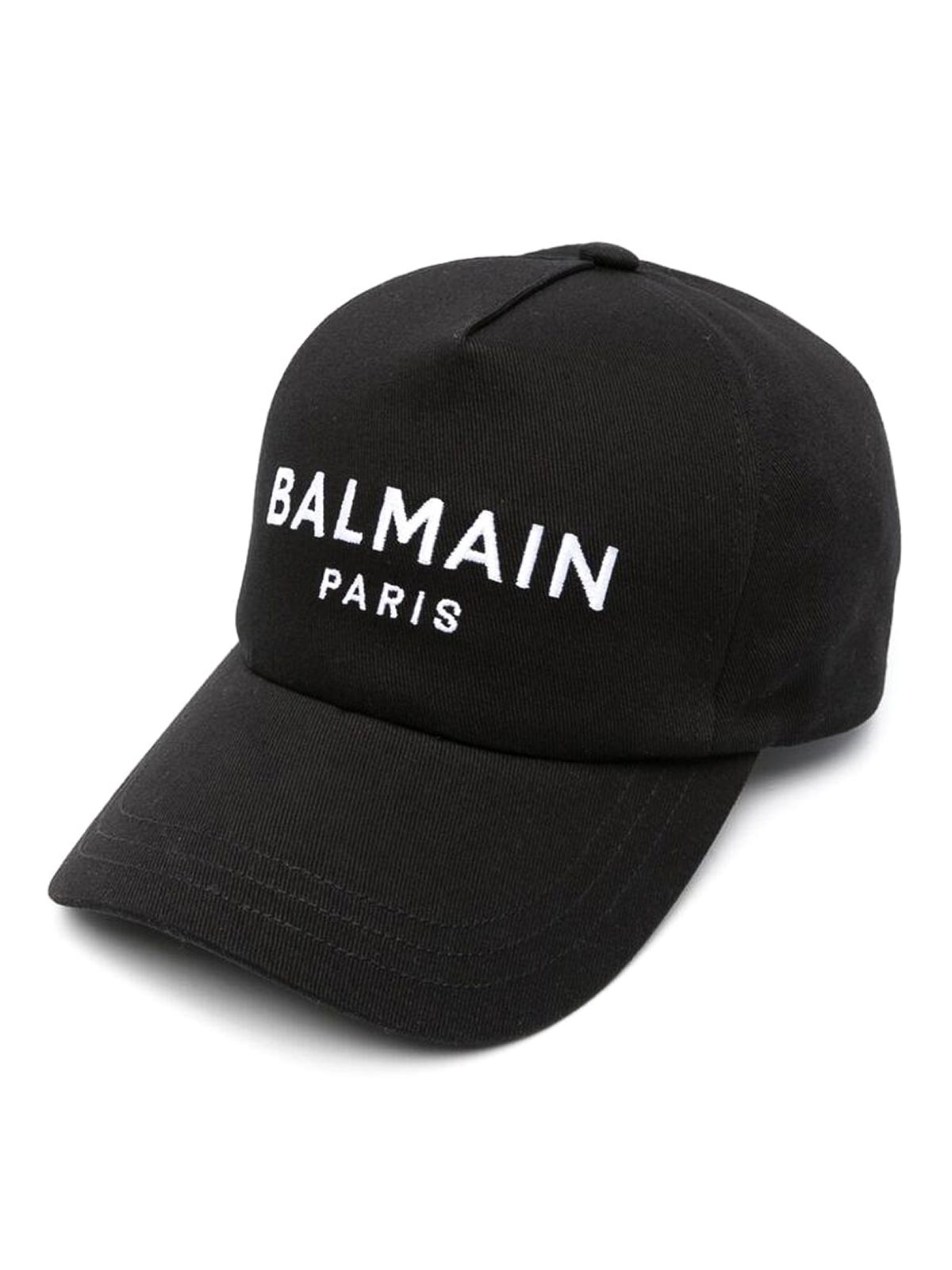 BALMAIN BLACK/WHITE PANELLED CAP