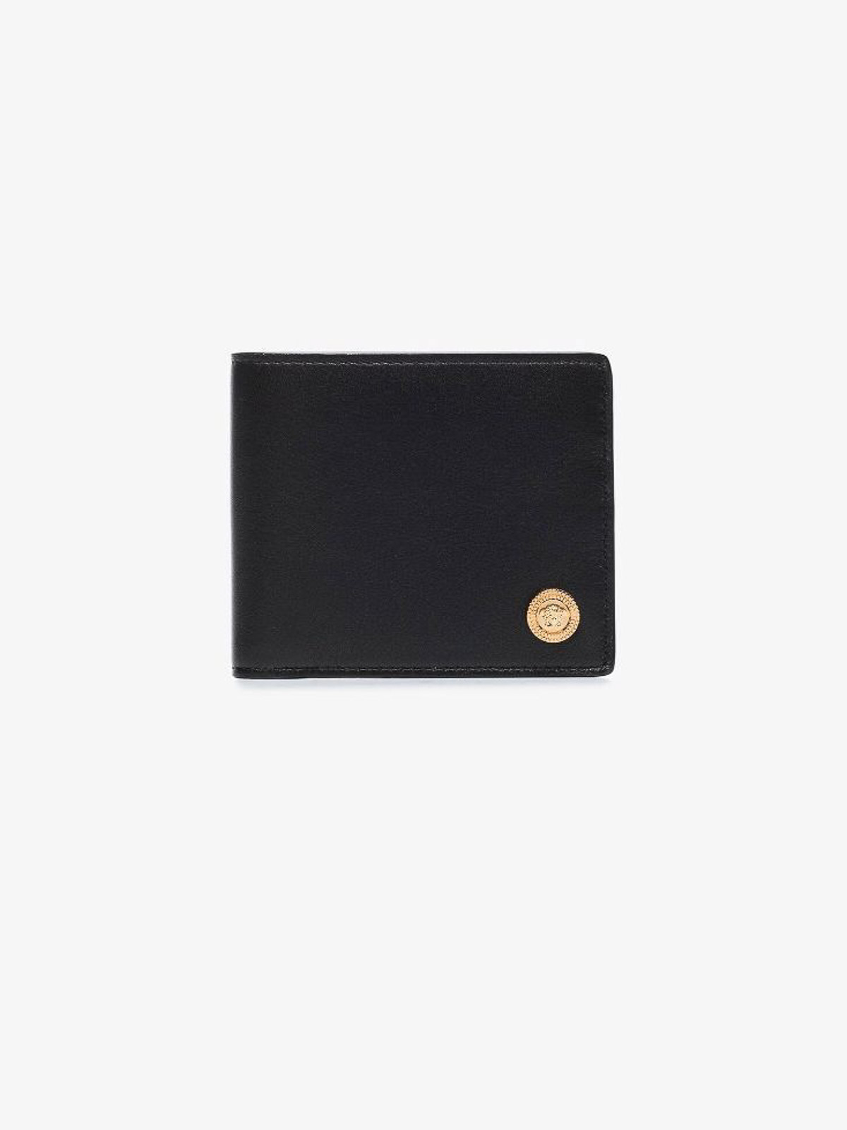 Shop Versace Black Medusa Wallet