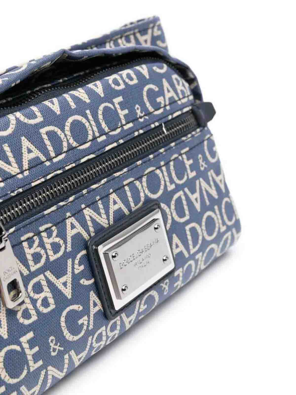 Shop Dolce & Gabbana Logo Belt Bag In Light Pink