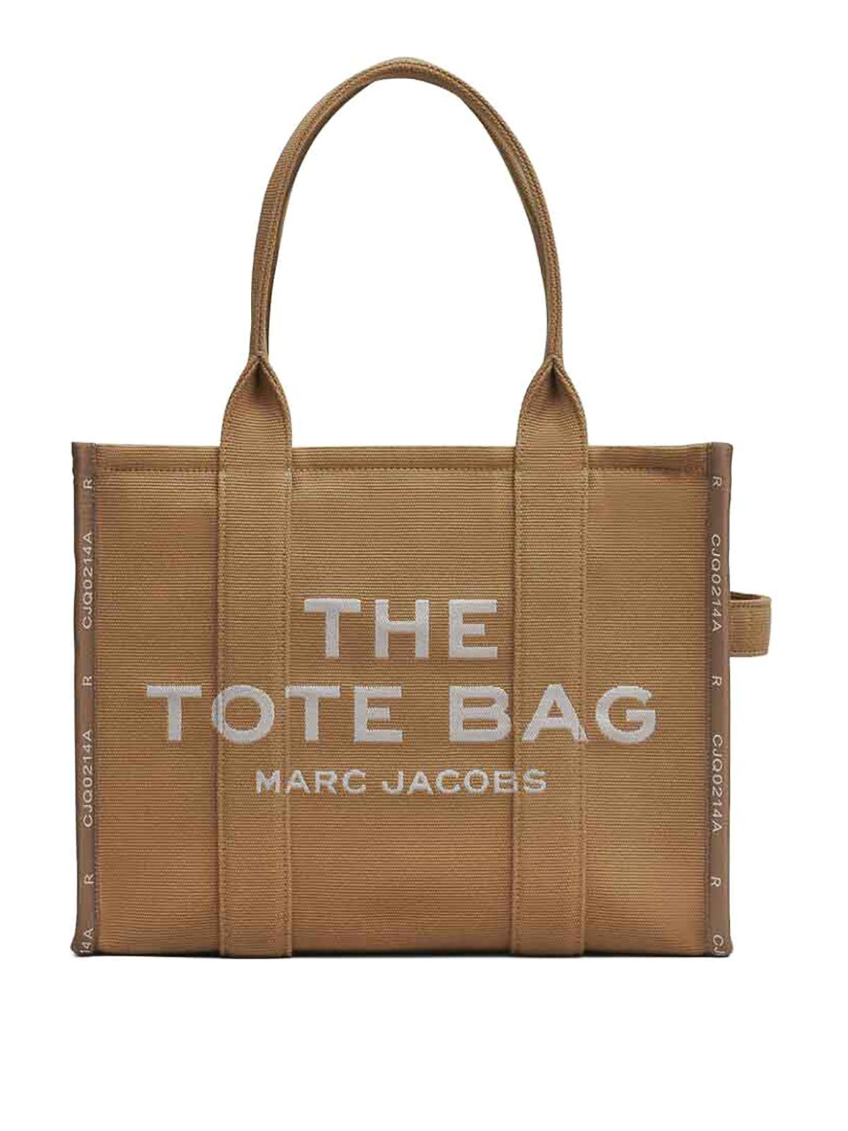 MARC JACOBS LARGE BROWN JACQUARD TOTE