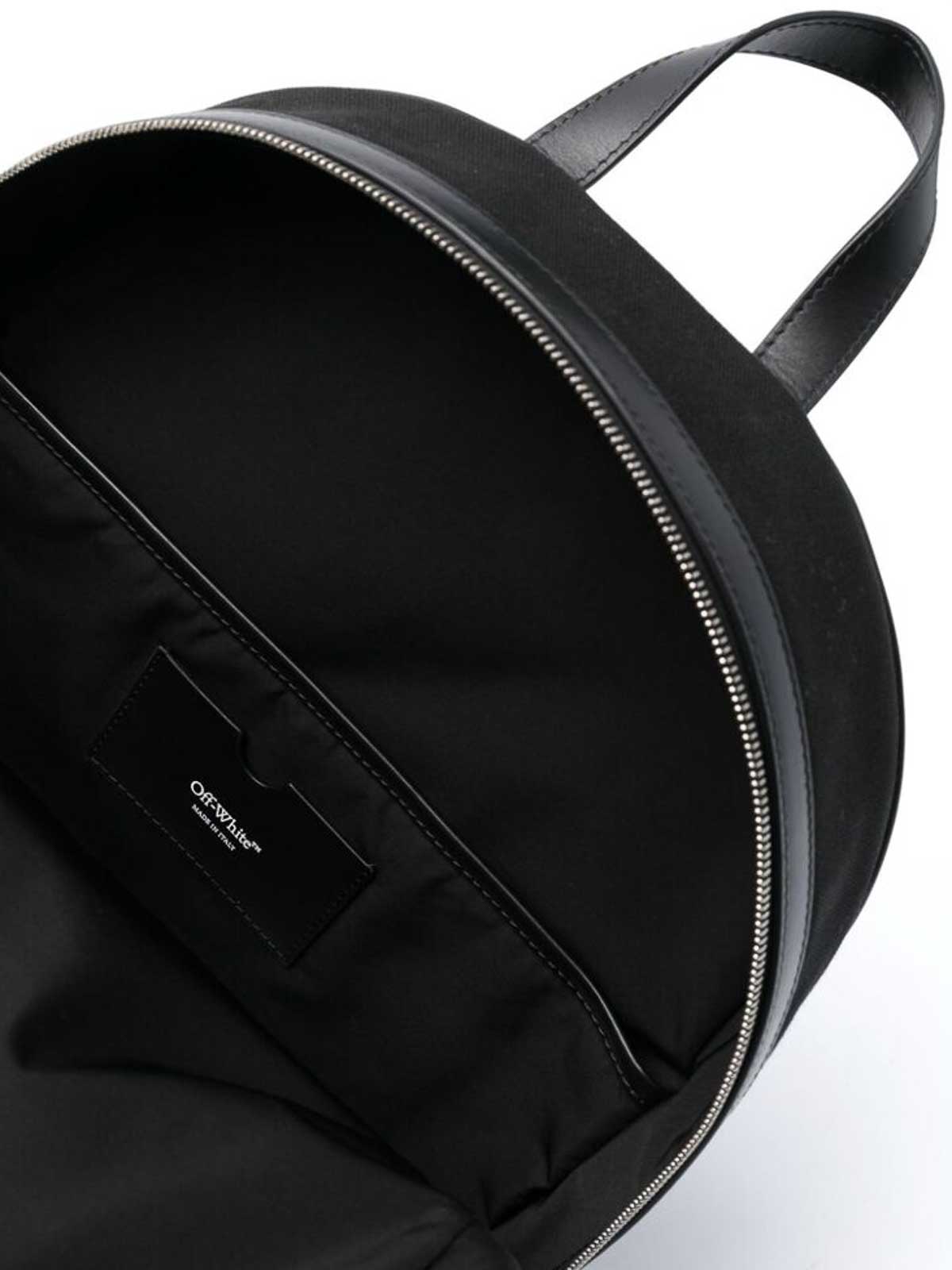 Shop Off-white Black Signature Logo Shoulder Bag