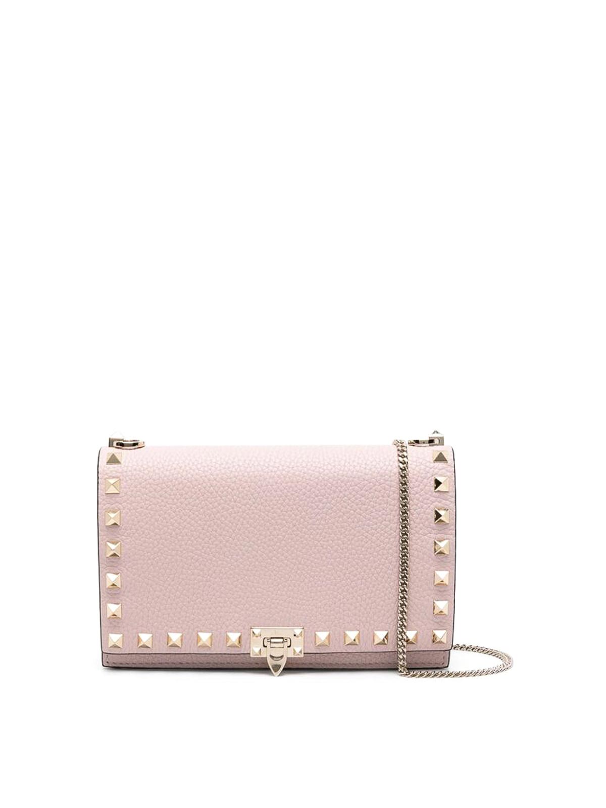 Valentino Garavani Rockstud-embellishment Mini Bag In Pink