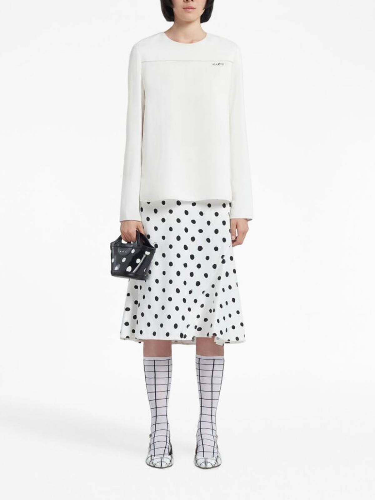 関税・送料込 MARNI Polka-dot print トートバッグ 関税・送料込 MARNI Polka-dot print トートバッグ (MARNI