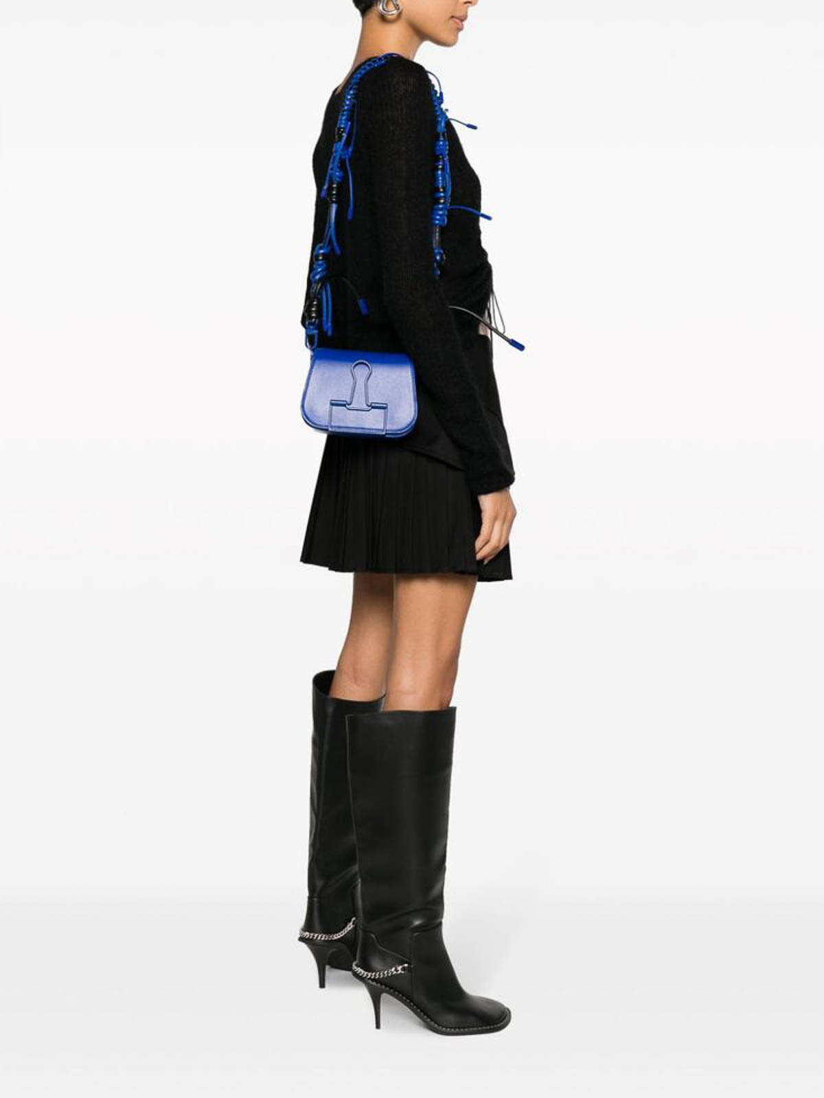 Off-White Skeleton binder shoulder bag | OWNN134F23LEA0014500