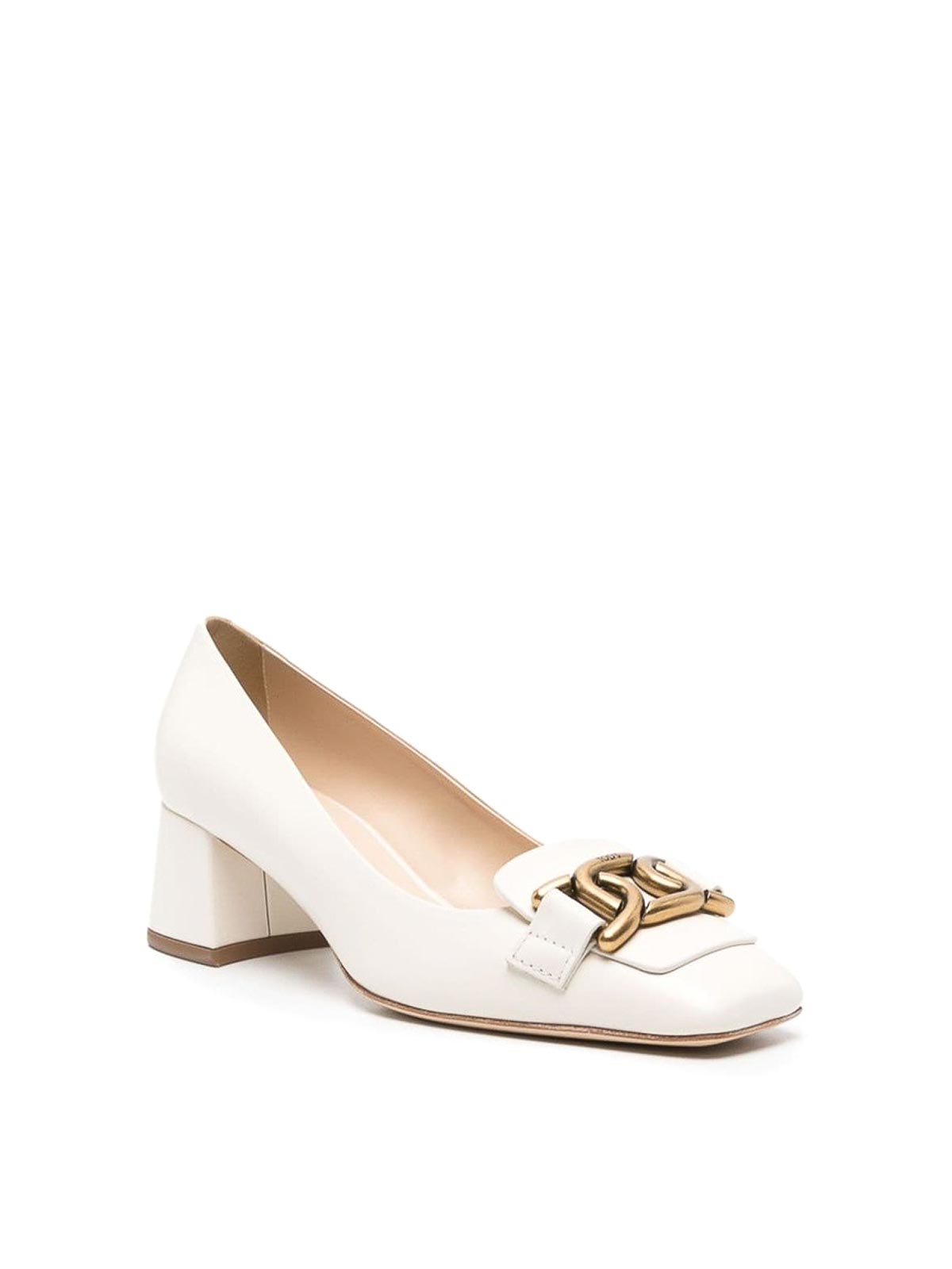 Tod's Kate 50mm Leather Pumps In Neutrals