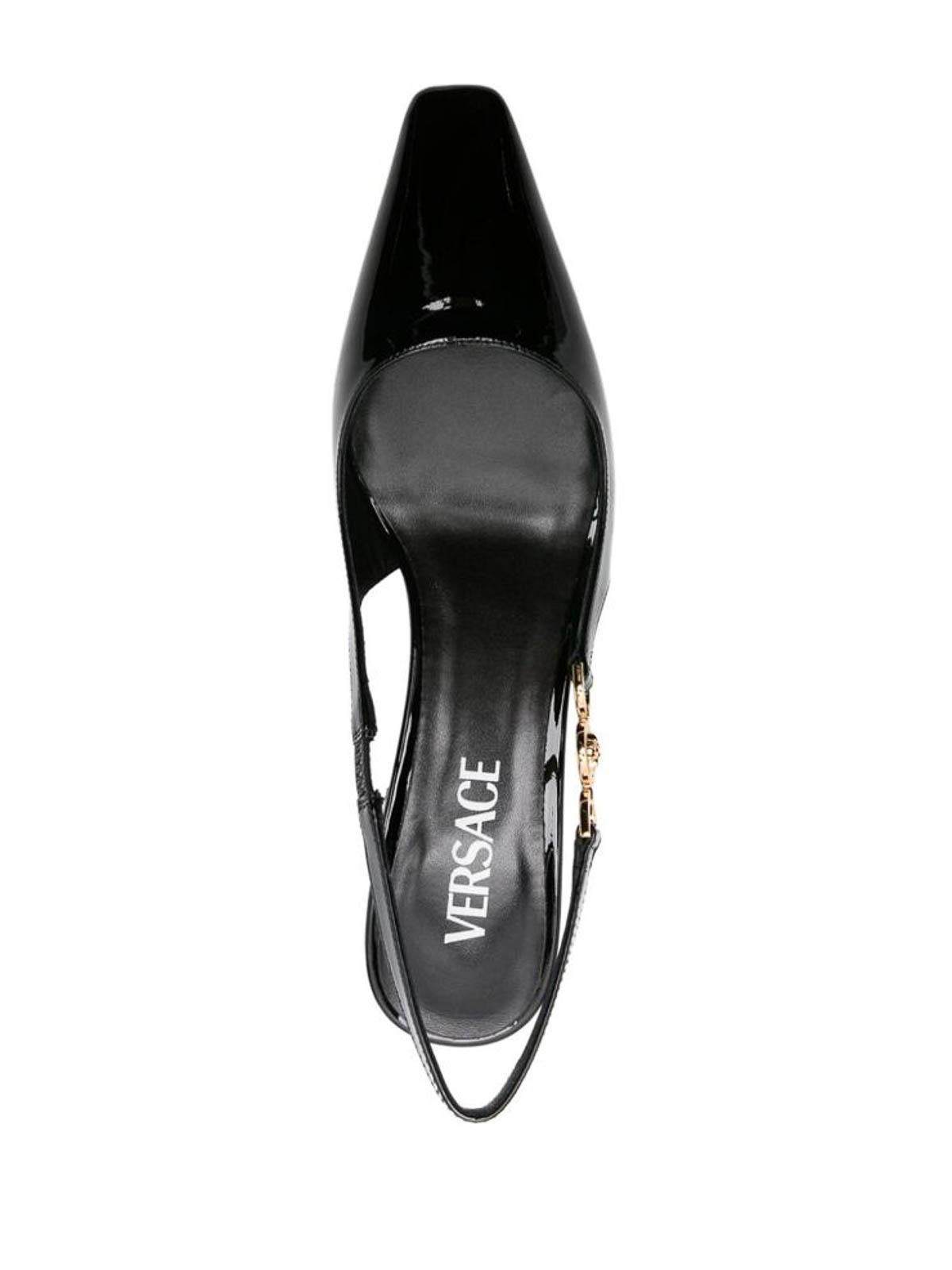 Shop Versace Zapatos De Salón - Negro In Black