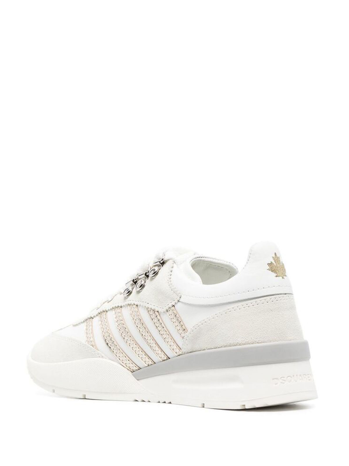 Shop Dsquared2 Low-top Sneakers In White