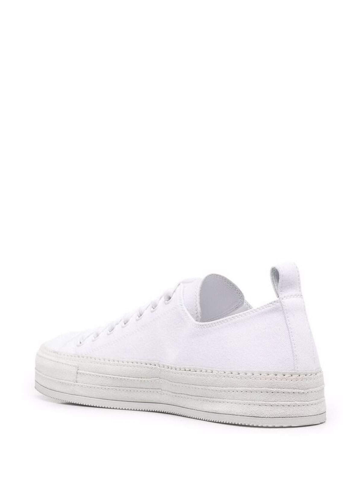 Shop Ann Demeulemeester White/low-top Sneakers