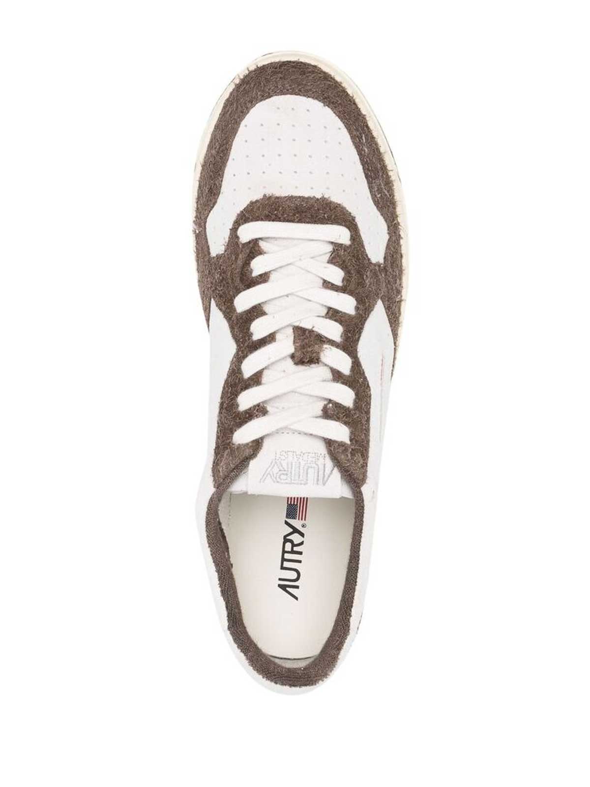 Shop Autry Medalist Low-top Sneakers In Blanco